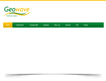 Tablet Screenshot of geowave.at
